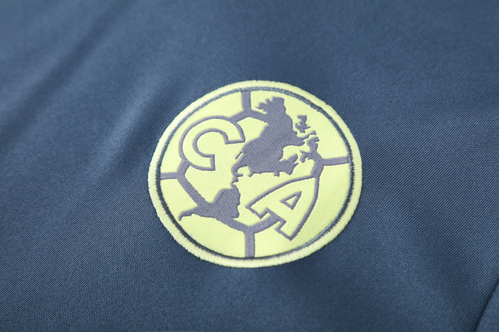 Conjunto Club América 2025/26 Cinza Azulado - Capuz