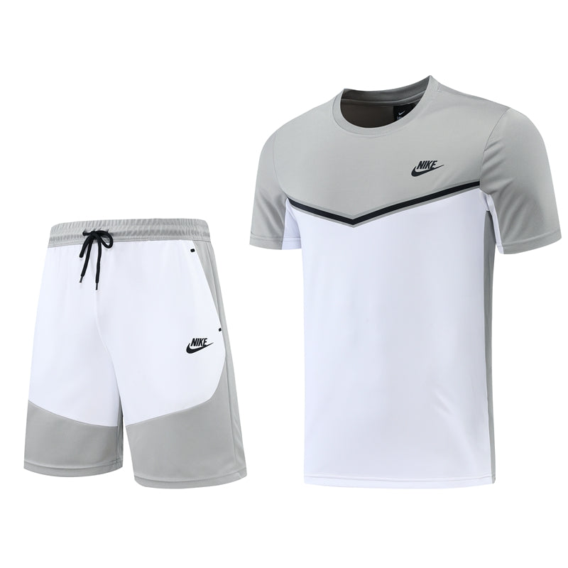 Kit Nike - Cinza/Branco