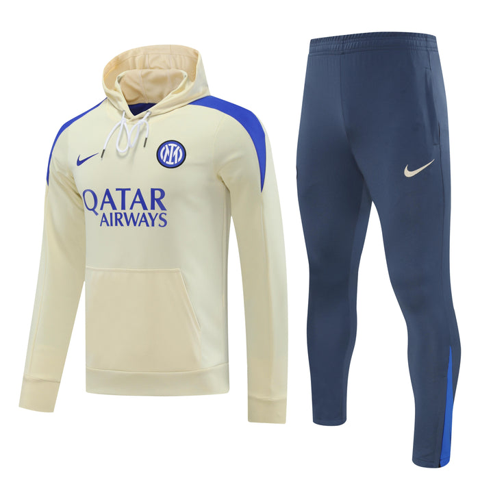 Conjunto Inter de Milão 2024/25 Off-White - Capuz