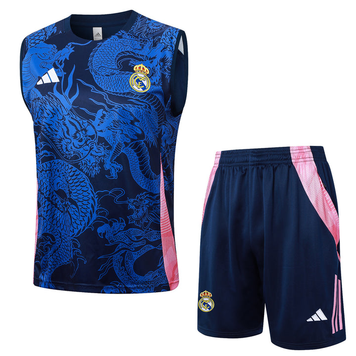 Kit Regata Real Madrid  24/25 - Azul escuro Dragão