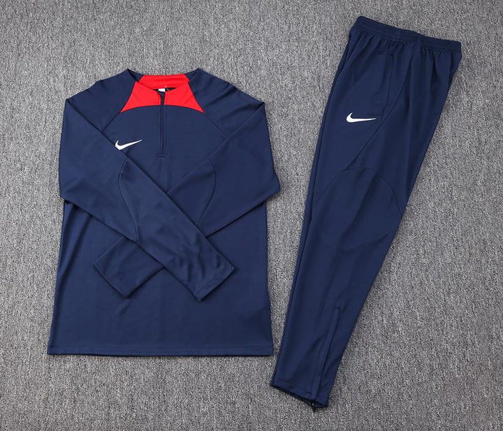 Conjunto Treino Nike - Azul Marinho/Vermelho II