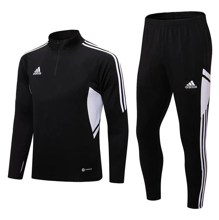 Conjunto Treino Adidas - Preto/Branco