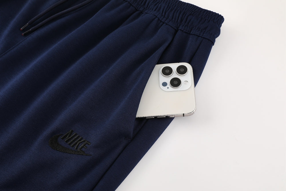 Calça Nike Tech Fleece - Azul Escuro/Azul Claro