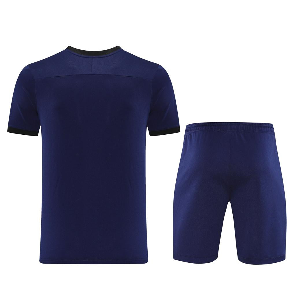 Kit Nike - Azul Escuro/Laranja