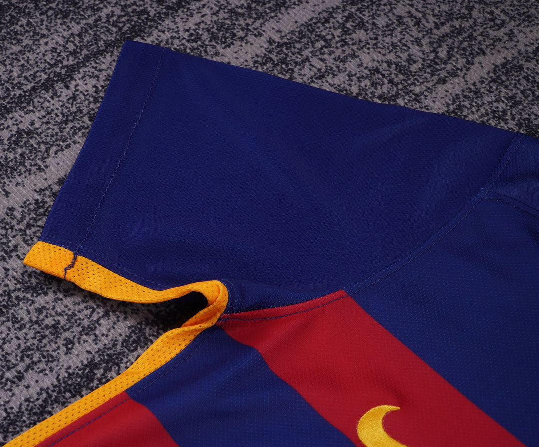 Camisa Retrô Barcelona 2015/16 Home Infantil – Belt Sports