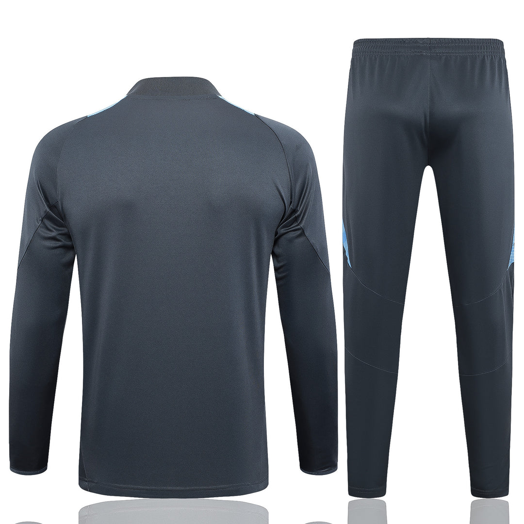 Conjunto Treino Argentina 24/25 - Cinza/Azul Claro