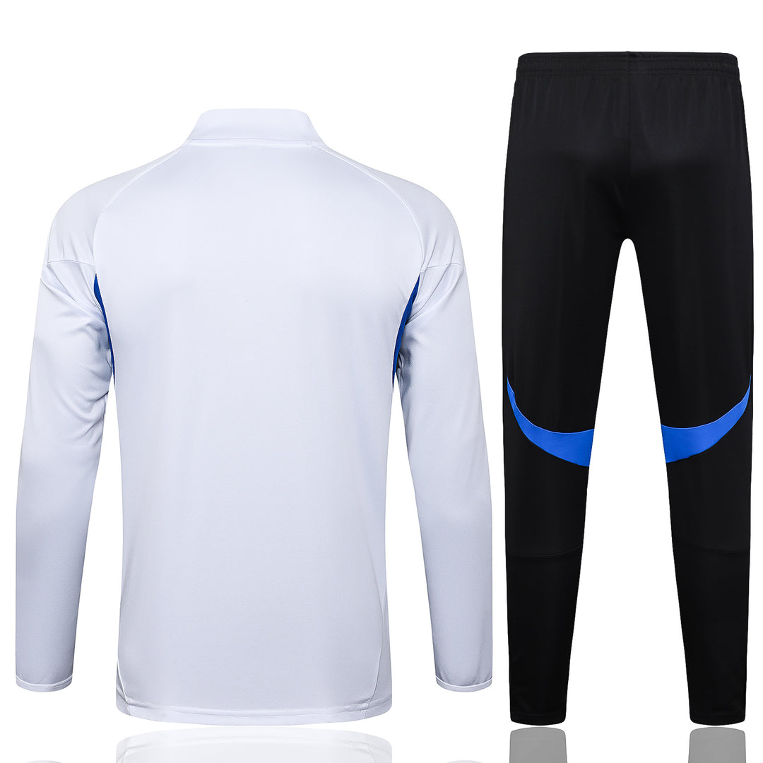 Conjunto Treino Manchester United 25/26 - Preto/Branco
