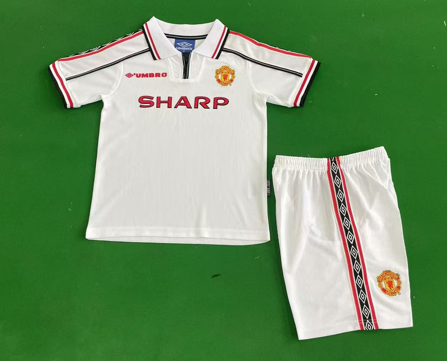 Camisa Retrô Manchester United 1998/99 Away Infantil – Belt Sports