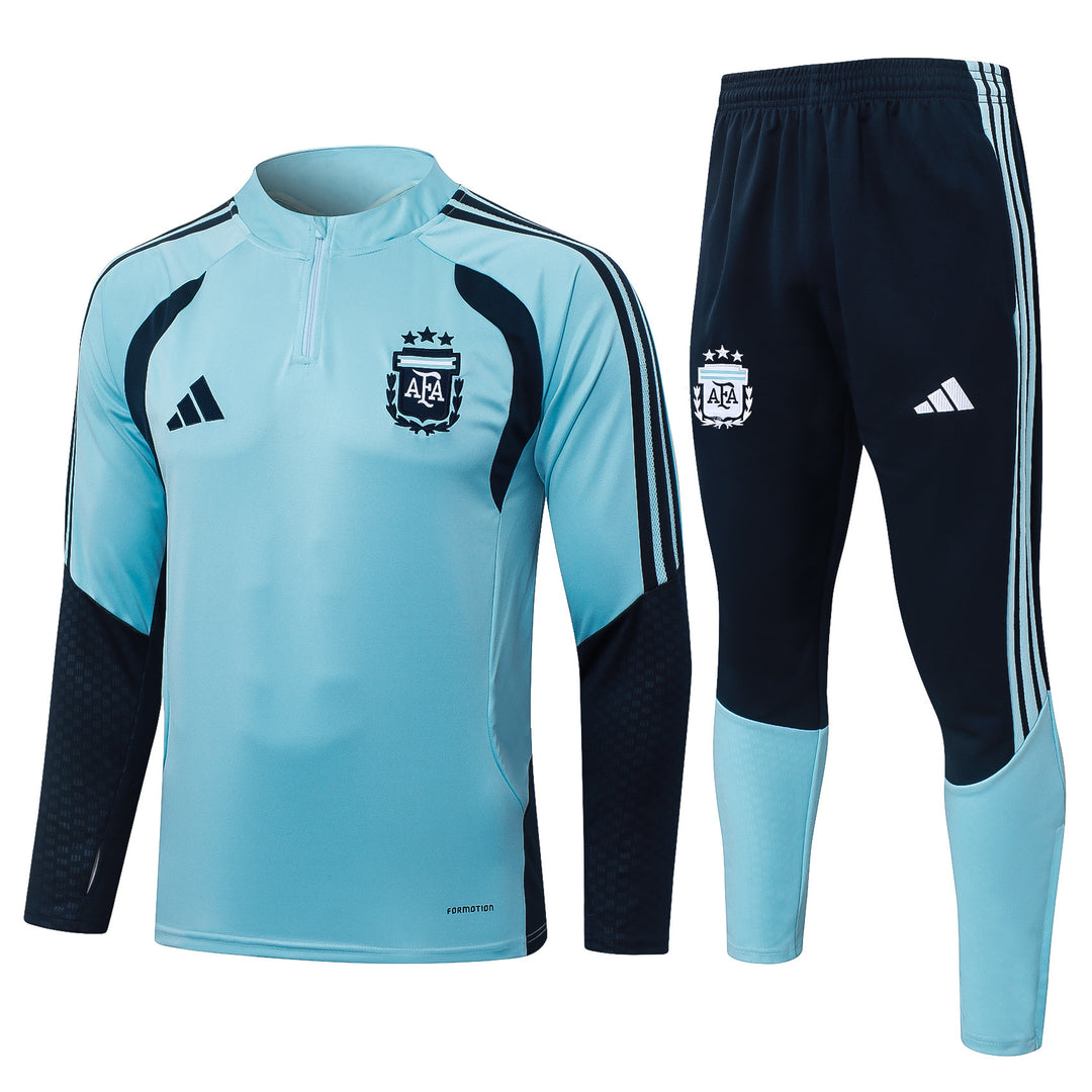 Conjunto Treino Argentina 26/27 - Azul Bebê