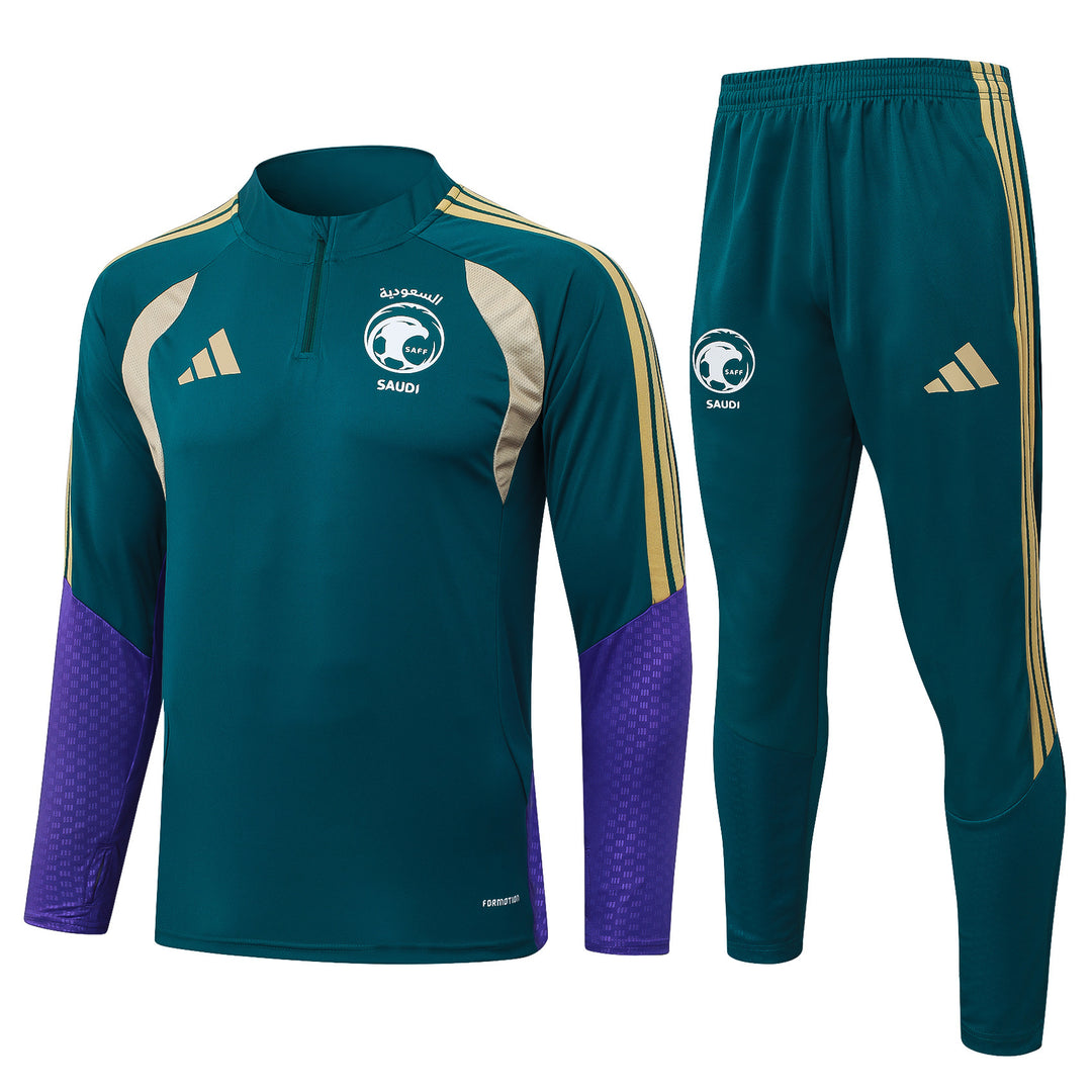 Conjunto Treino Arábia Saudita 26/27 - Verde Petróleo