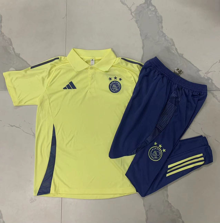 Kit Polo Ajax 24/25 - Amarelo Claro