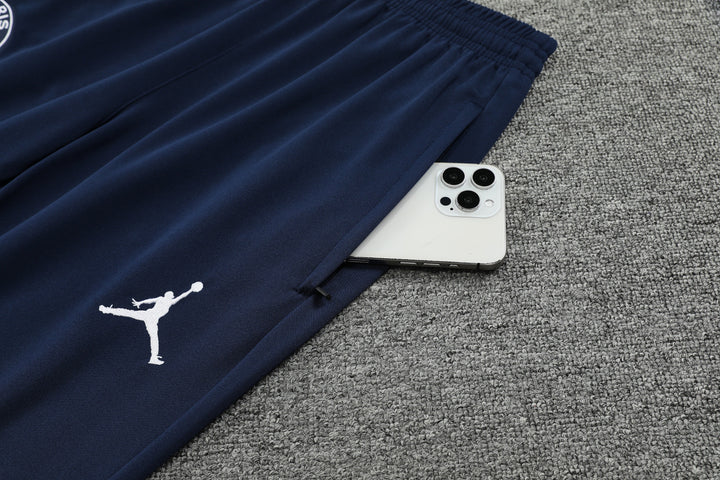 Conjunto PSG 2024/25 Azul Marinho/Rosa - Capuz