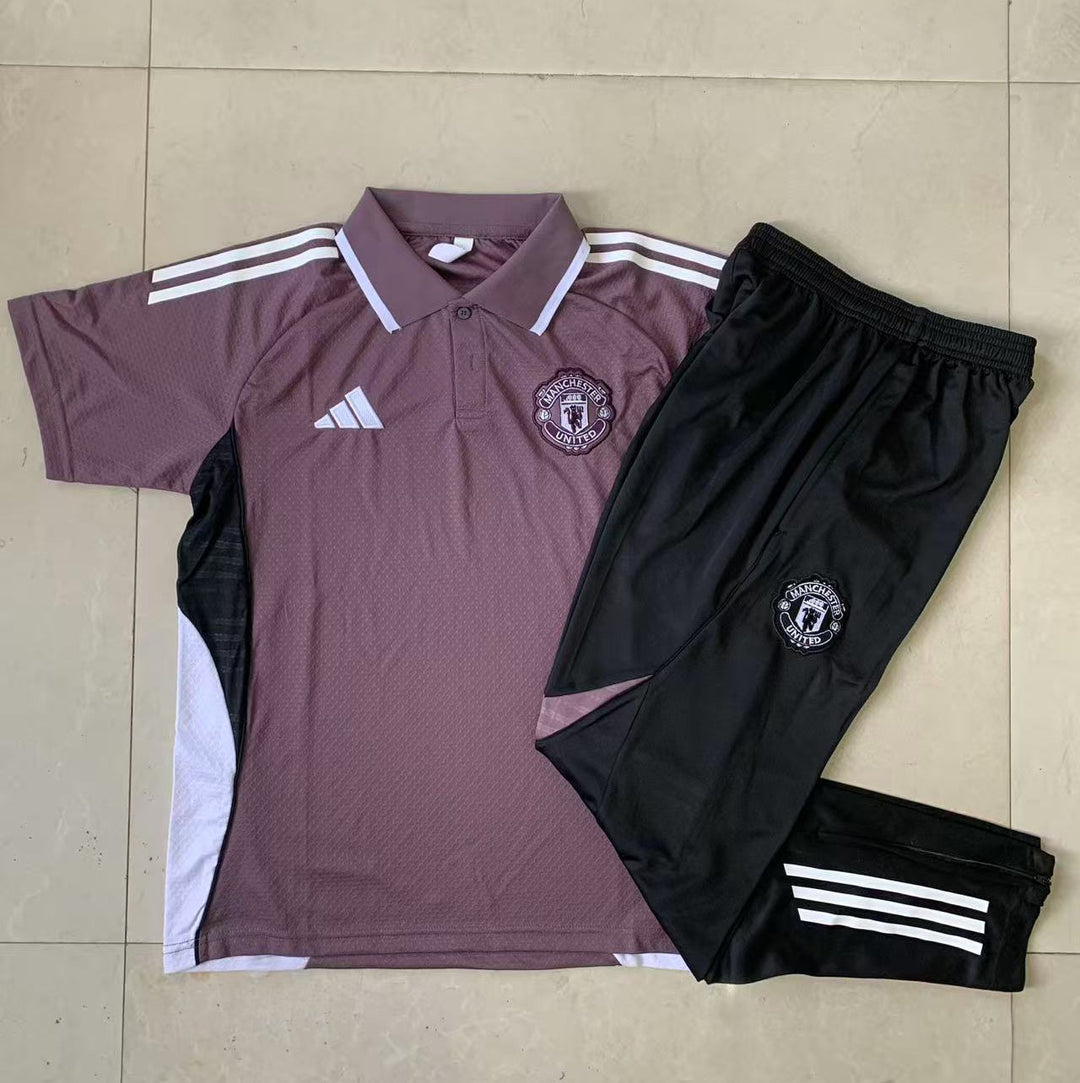 Kit Polo Manchester United 25/26 - Malva