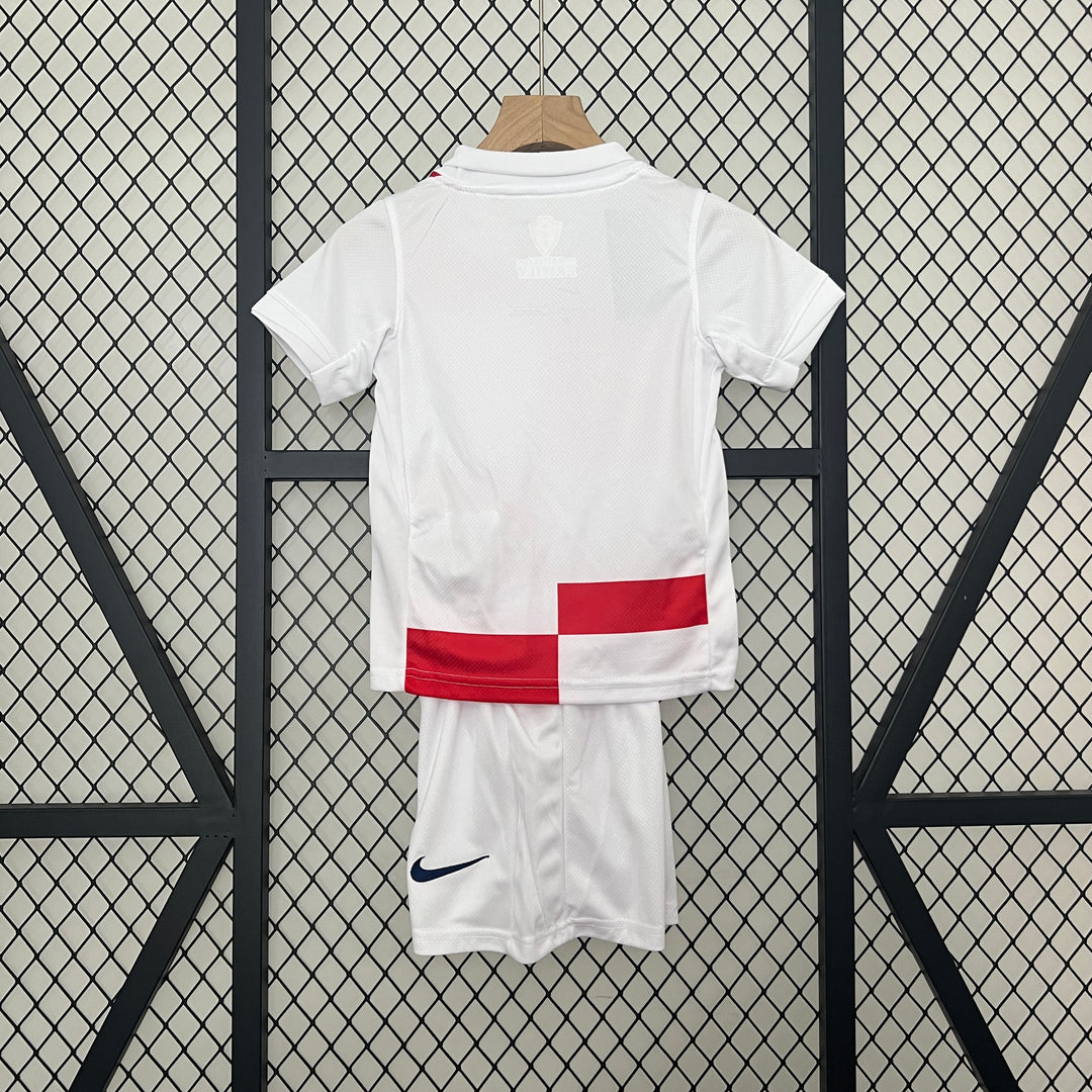 Conjunto Infantil Croácia 2024/25 Home