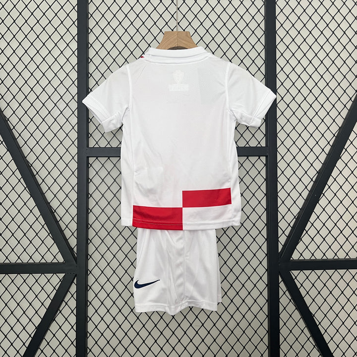 Conjunto Infantil Croácia 2024/25 Home