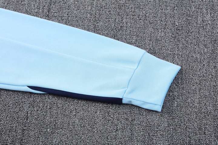 Conjunto França 2024/25 Azul Claro - Capuz