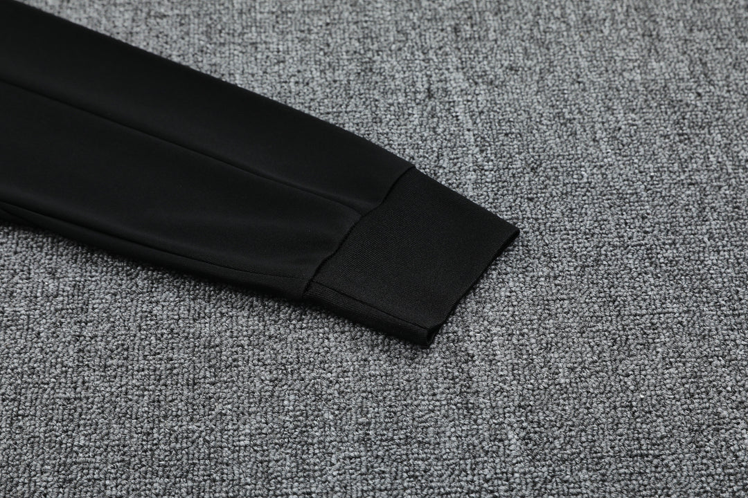 Conjunto Barcelona 2024/25 Preto - Capuz