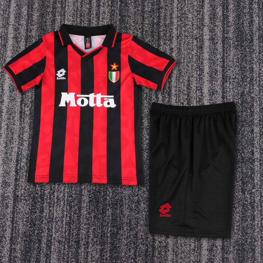 Camisa Retrô Milan 1993/94 Home Infantil – Belt Sports