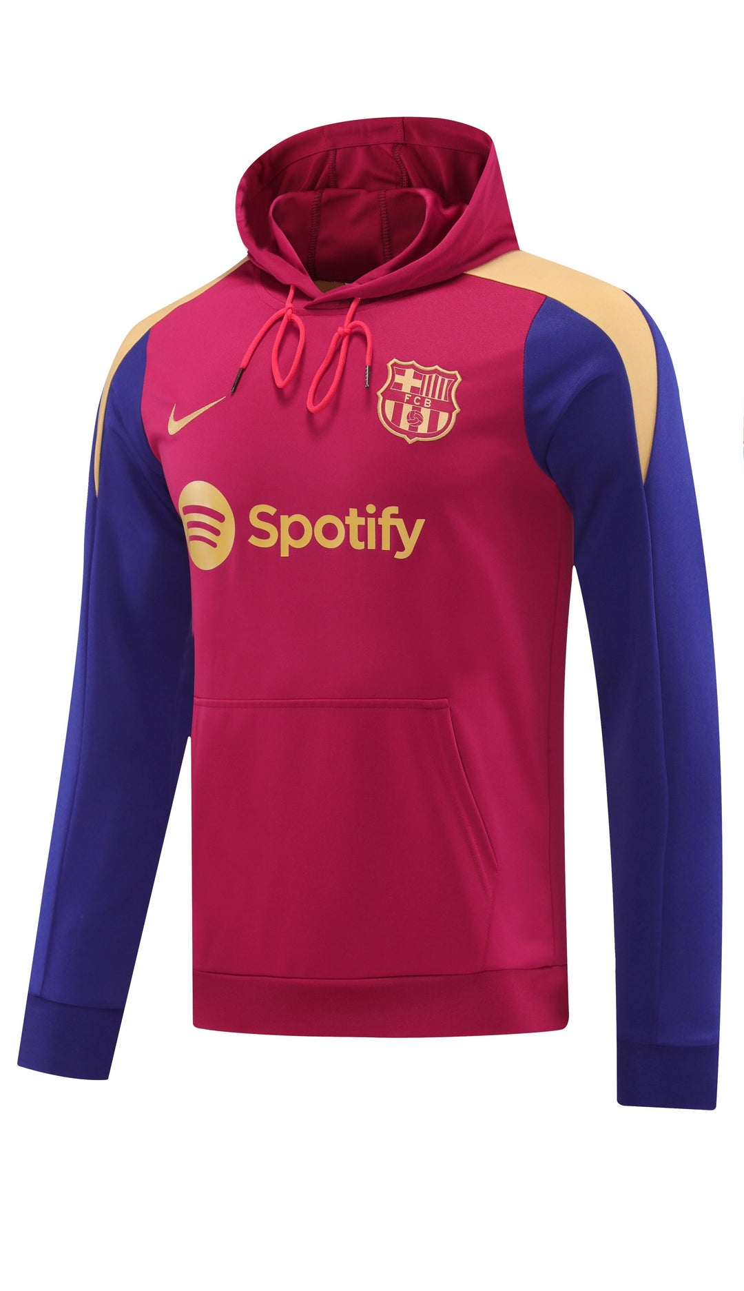 Blusão Barcelona 2024/25 Vermelho - Capuz