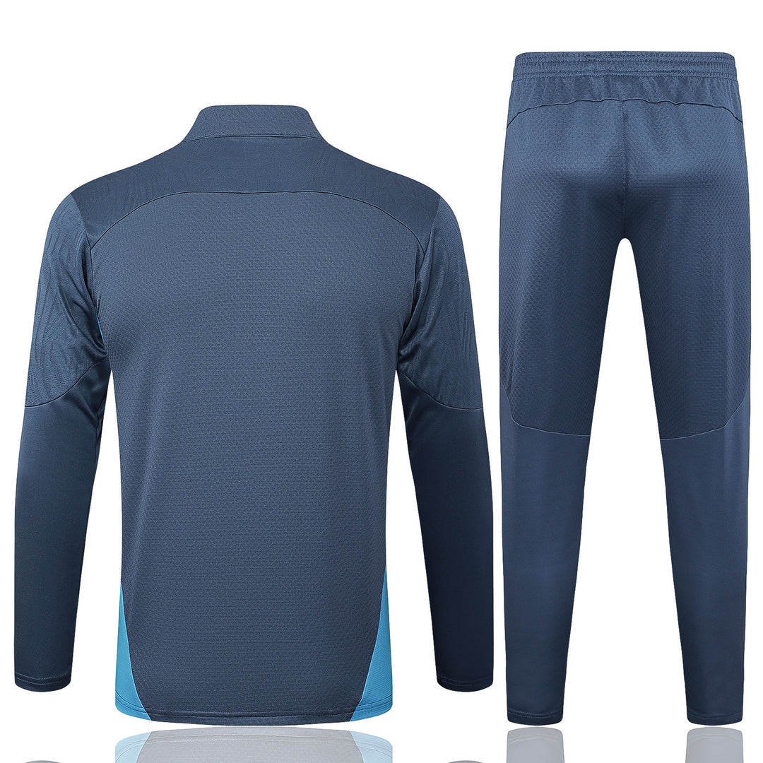 Conjunto Treino Manchester City 25/26 - Cinza Azulado