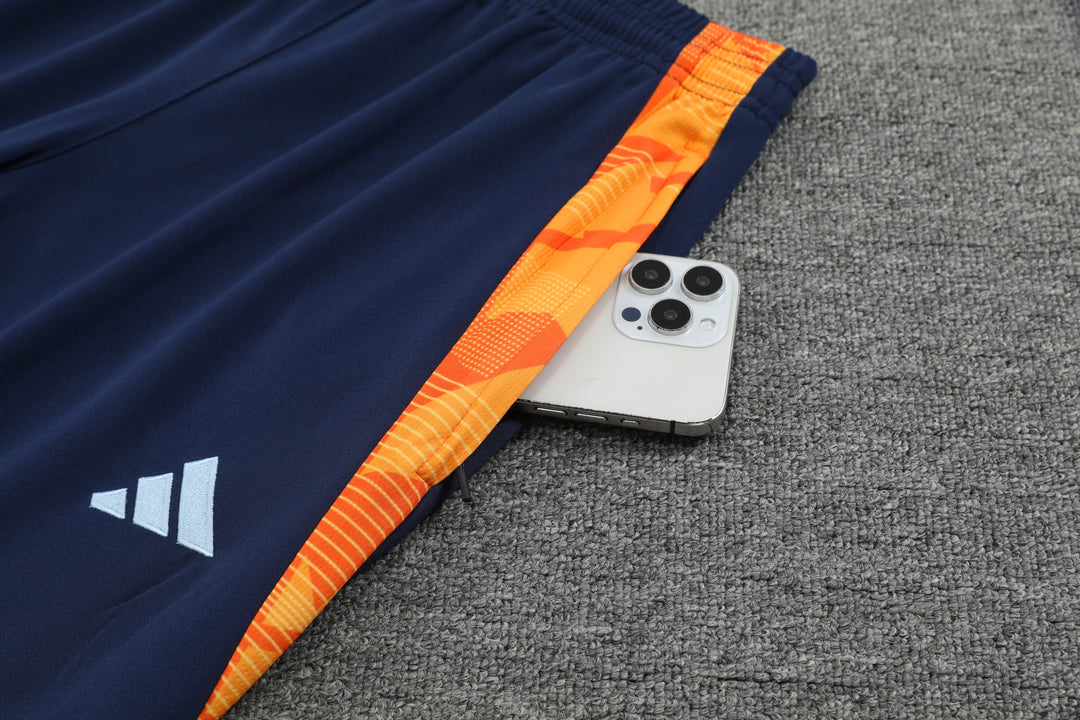 Conjunto Real Madrid 2024/25 Azul Marinho - Capuz