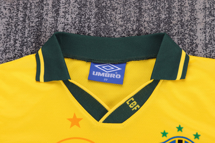 Camisa Retrô Brasil 1994 Home Infantil – Belt Sports