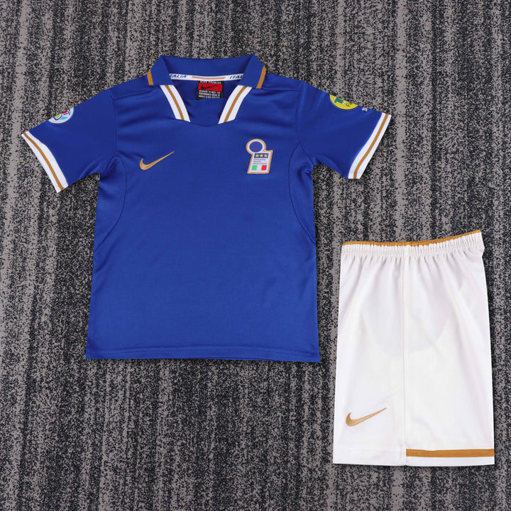Camisa Retrô Itália 1996 Home Infantil – Belt Sports