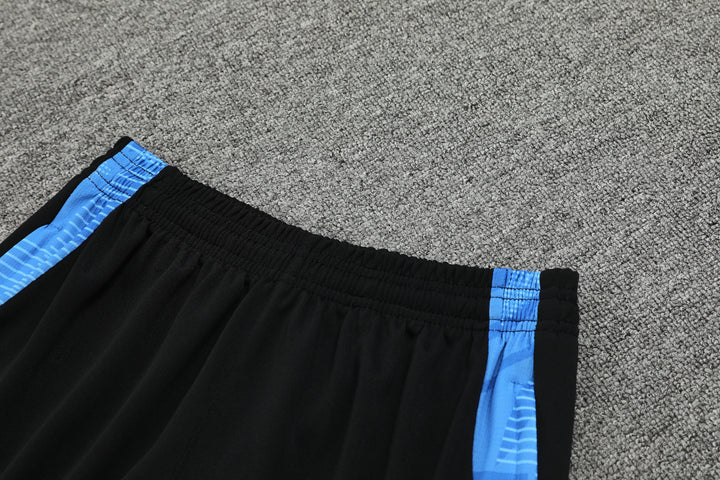Conjunto Argentina 2024/25 Preto/Azul Claro - Capuz
