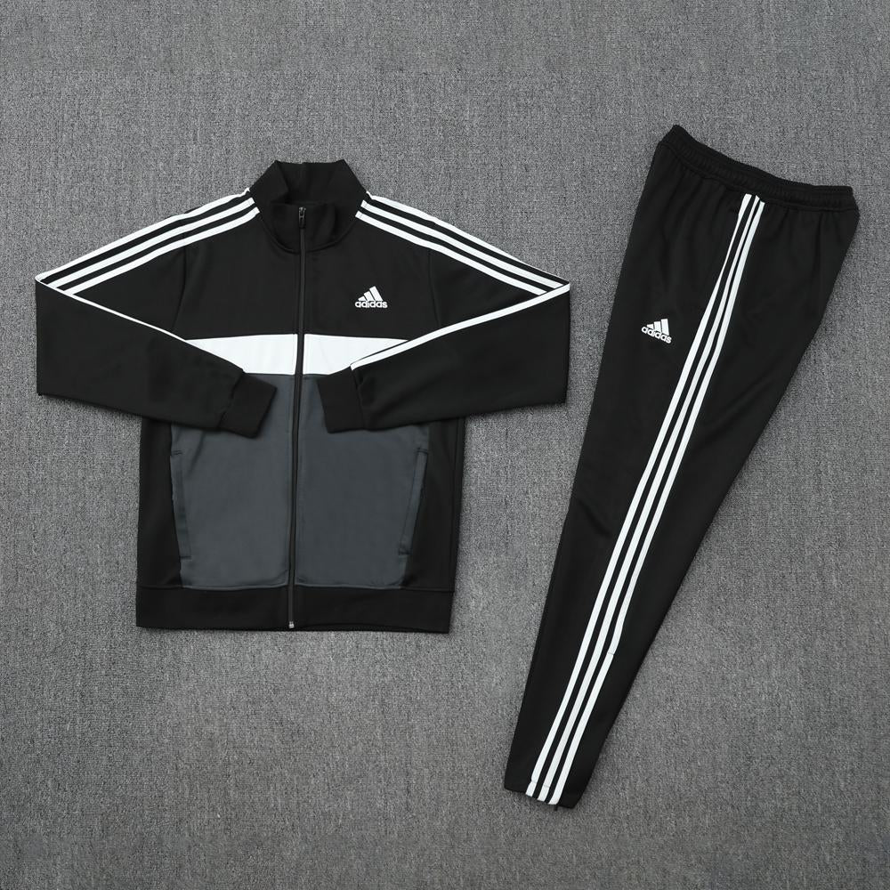 Conjunto Adidas - Preto/Cinza