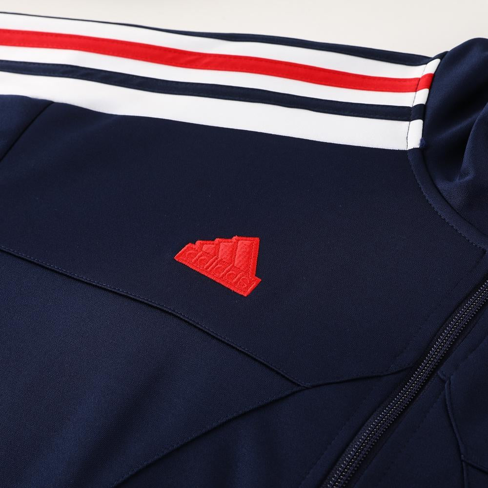 Conjunto Adidas - Azul Escuro/Vermelho