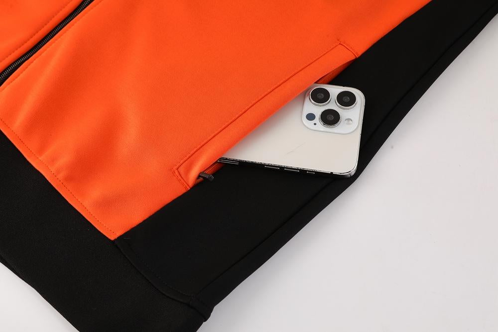 Jaqueta Adidas - Preto/Laranja
