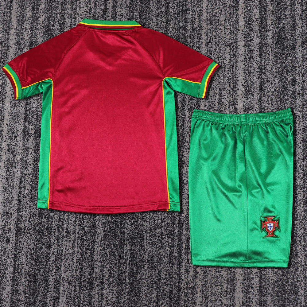 Camisa Retrô Portugal 1997 Home Infantil – Belt Sports