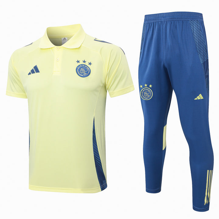 Kit Polo Ajax 24/25 - Amarelo Claro