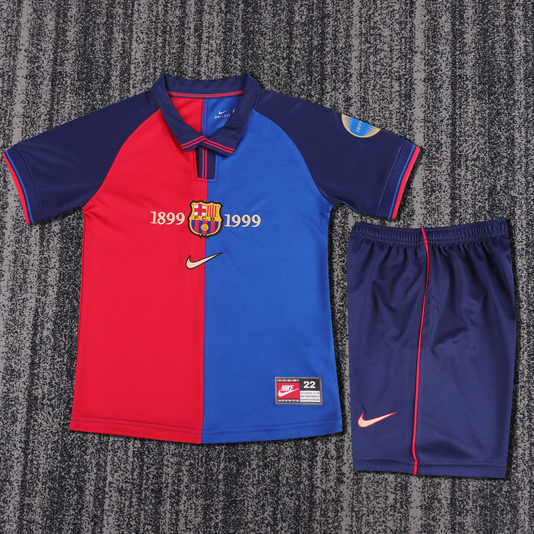 Camisa Retrô Barcelona 1999/00 Home Infantil – Belt Sports