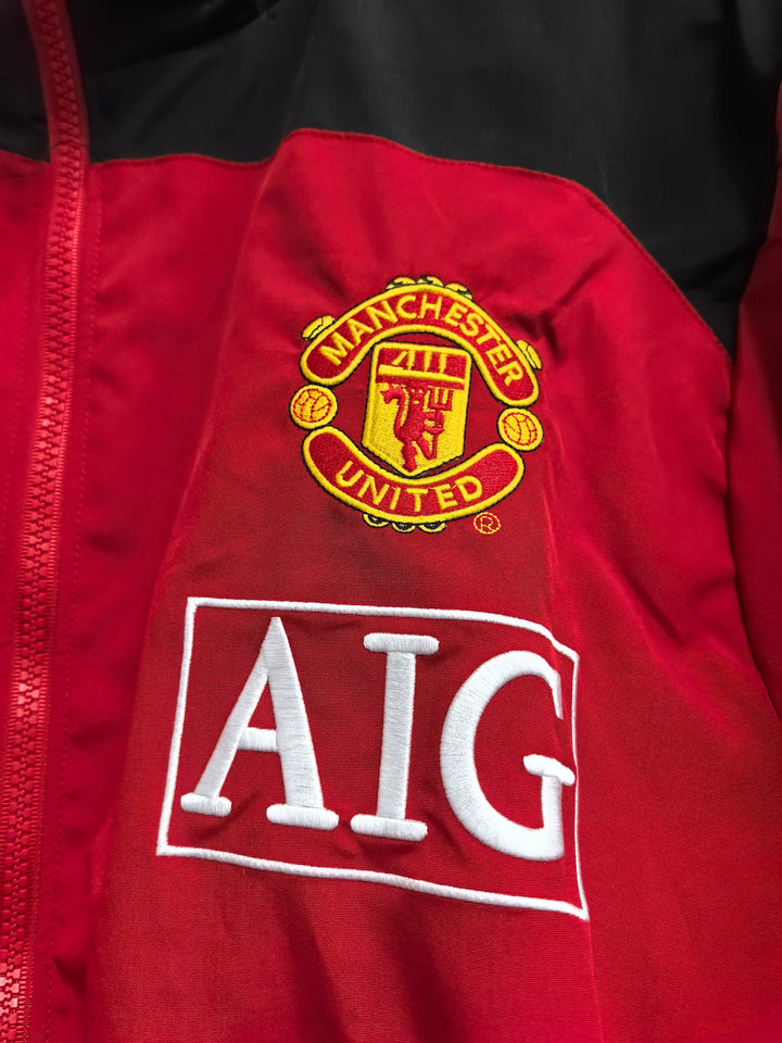 Jaqueta Corta Vento Manchester United 2007/08 - Vermelha
