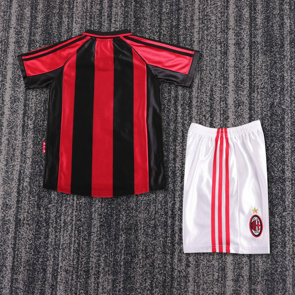 Camisa Retrô Milan 1998/99 Home Infantil – Belt Sports
