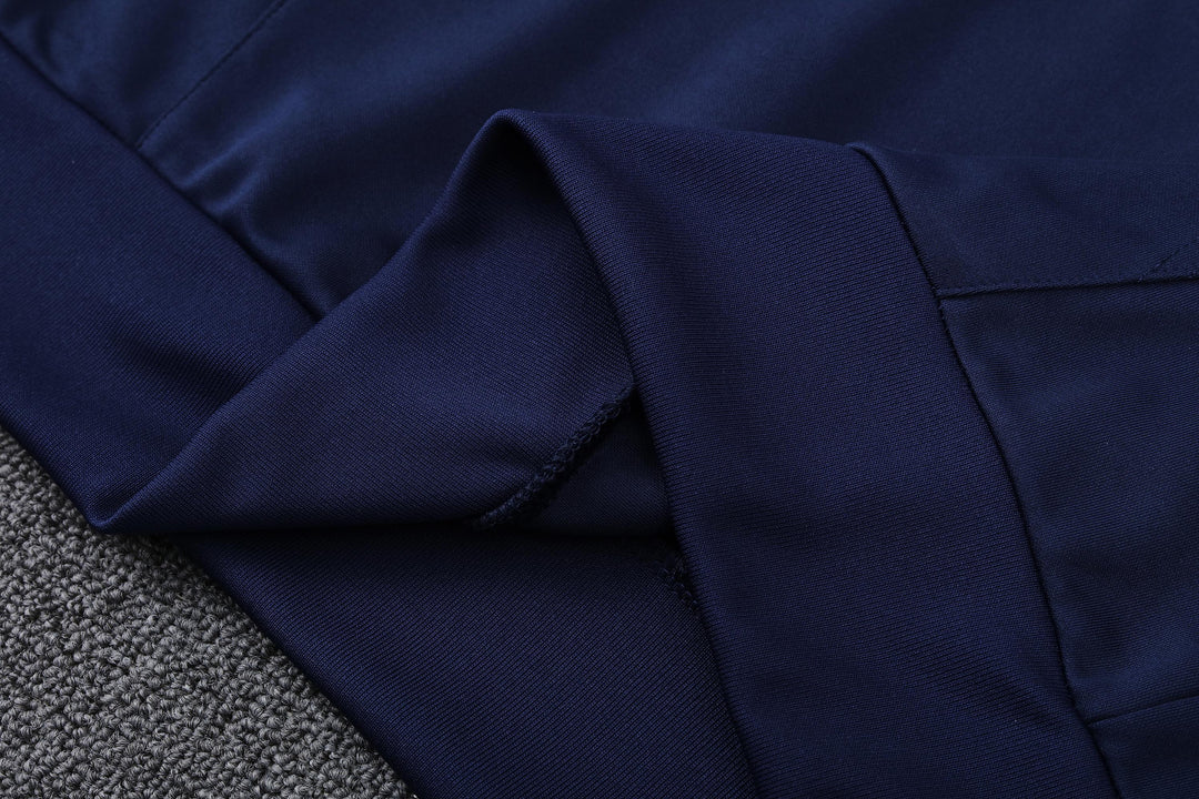 Conjunto França 2024/25 Azul Marinho - Capuz