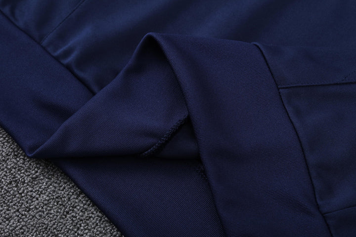 Conjunto França 2024/25 Azul Marinho - Capuz