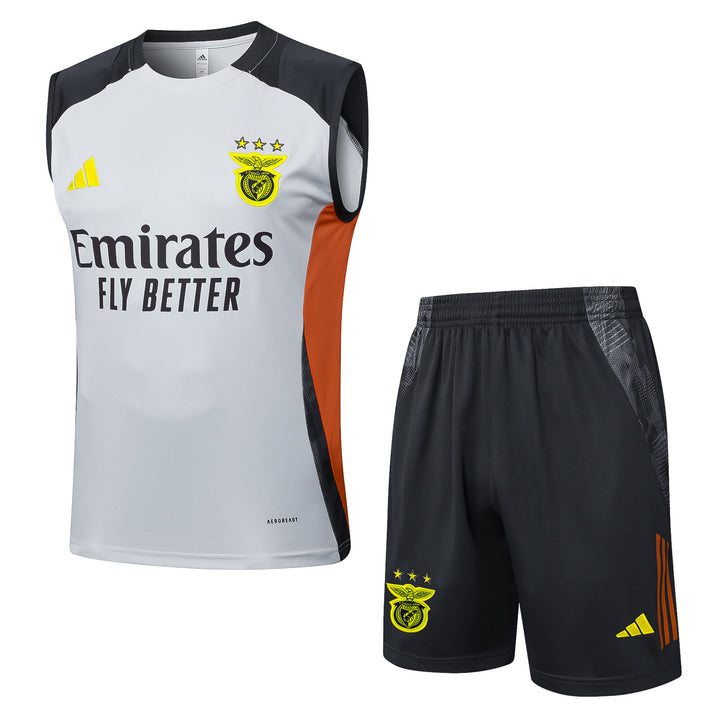 Kit Regata Benfica 24/25 - Branco/Grafite/Laranja