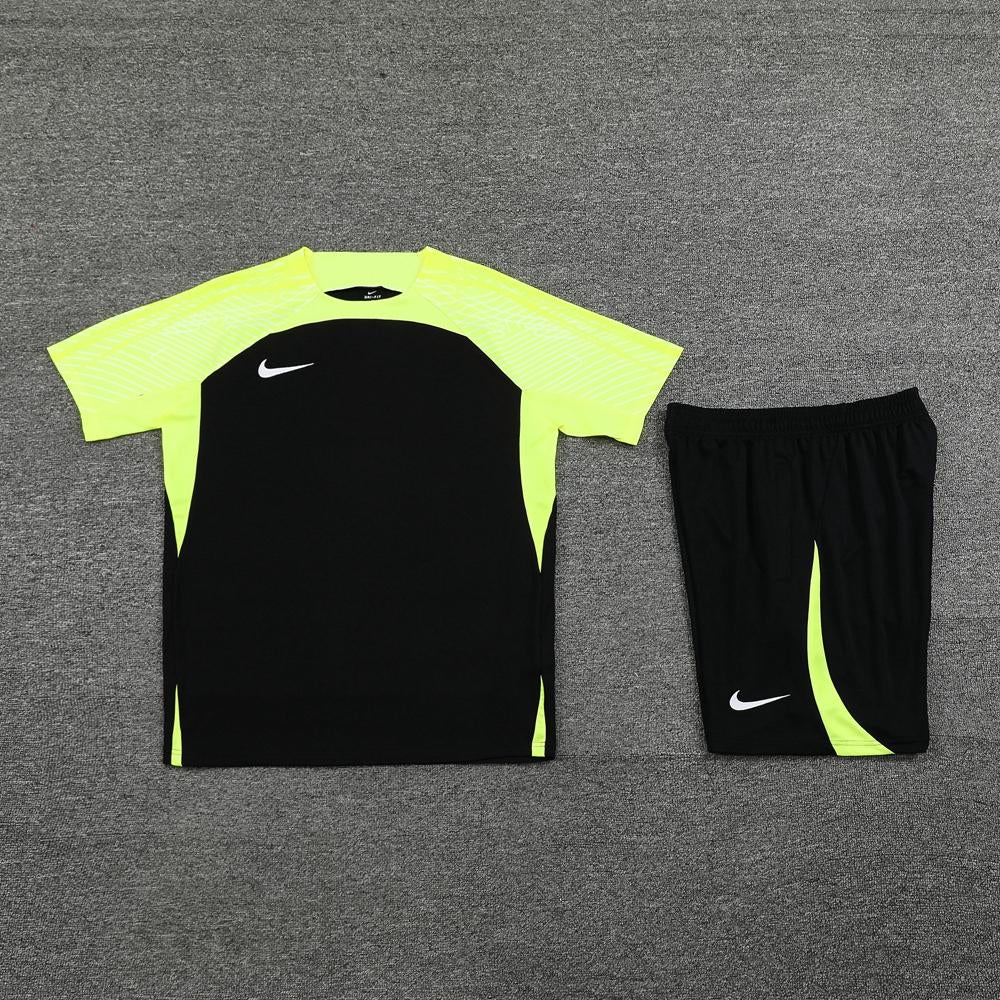 Kit Nike - Preto/Verde Neon