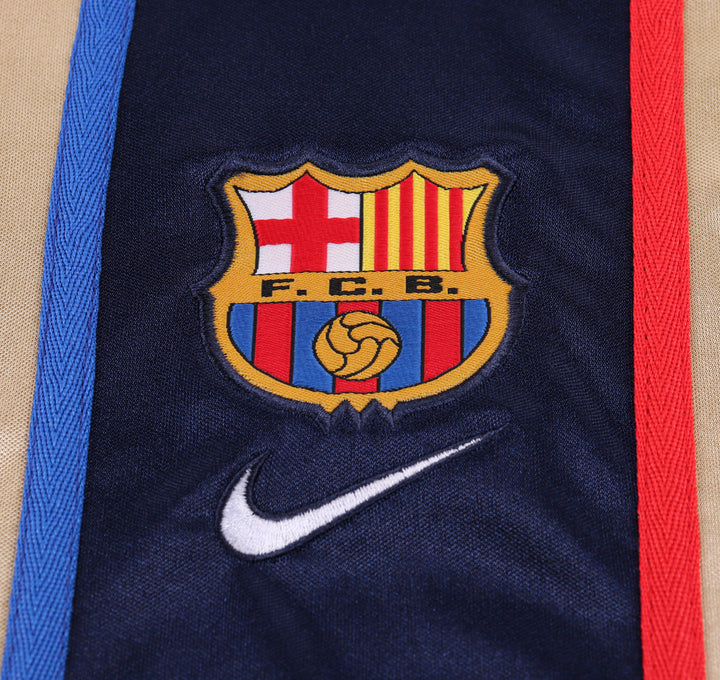 Camisa Retrô Barcelona 2001/02 Away Infantil – Belt Sports