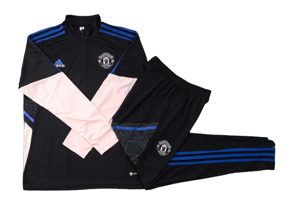 Conjunto Treino  Manchester United 22/23 - Preto