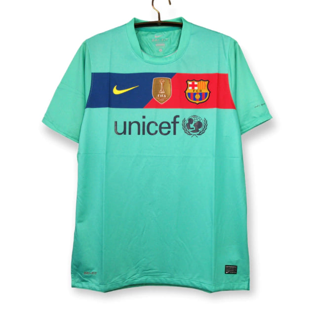 Camisa Retrô Barcelona Away 2010/11 - Messi #10 (+Patches)