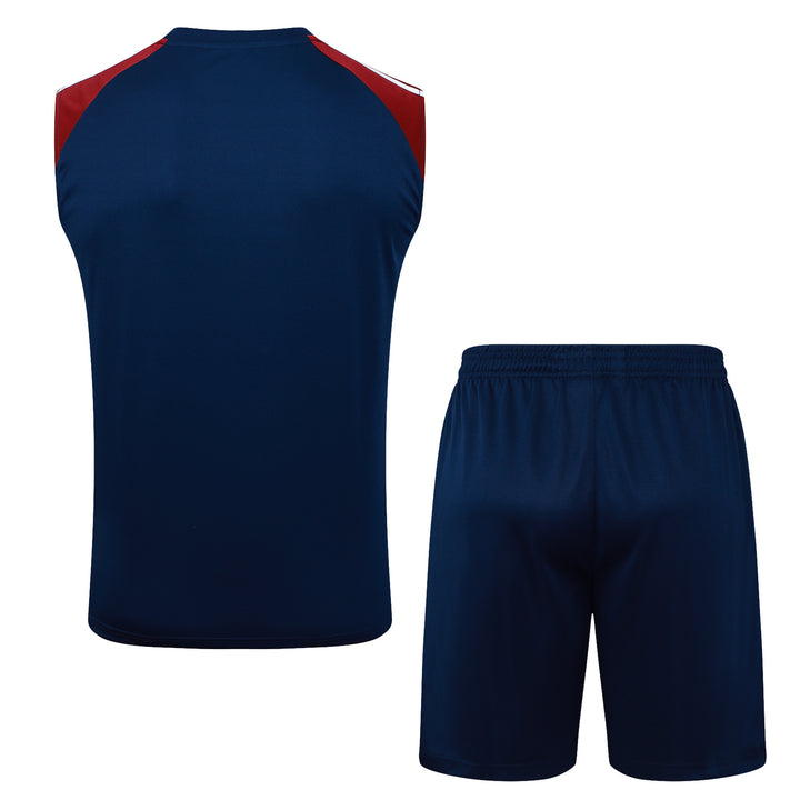 Kit Regata Arsenal 25/26 - Azul Marinho/Vinho/Branco