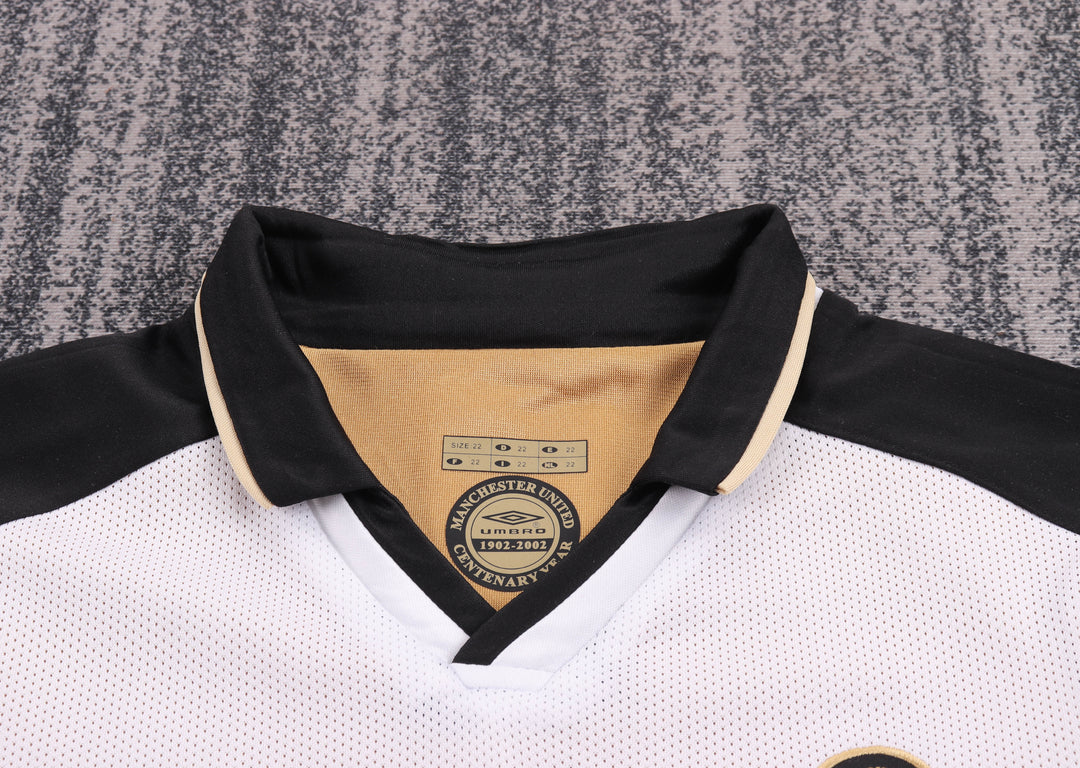 Camisa Retrô Manchester United 2001/02 Away Infantil – Belt Sports