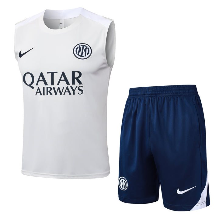 Kit Regata Inter de Milão 25/26 - Gelo/Azul Marinho