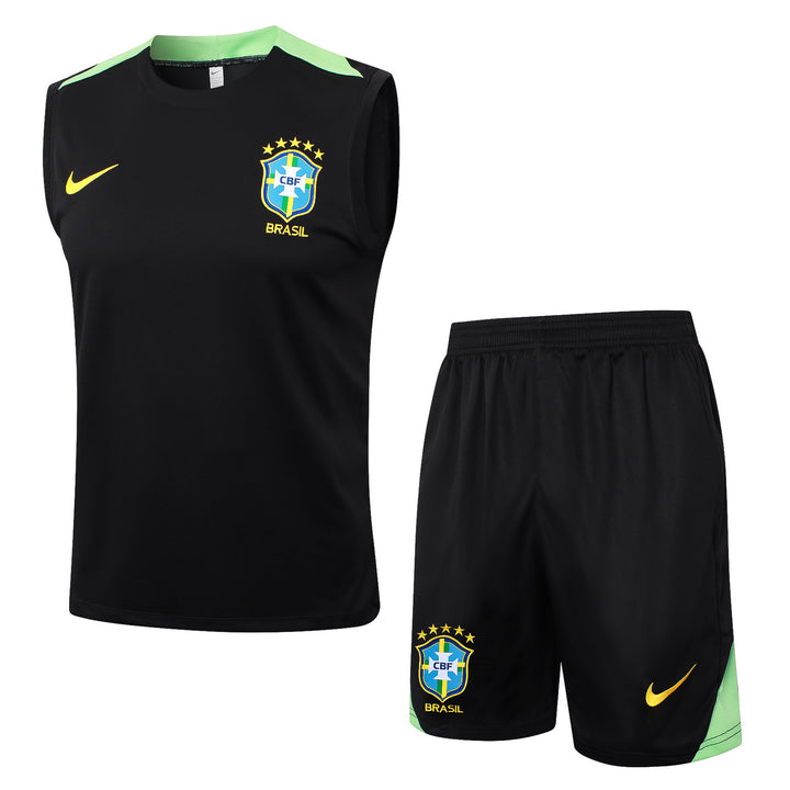 Kit Regata Brasil 24/25 - Preto/Verde Menta