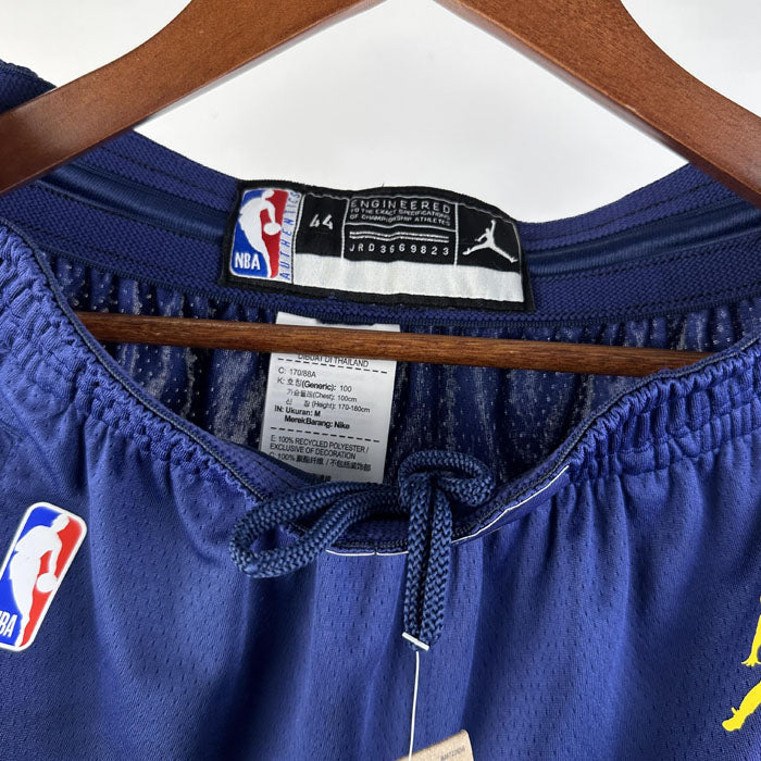 Short NBA Golden State Warriors Statement Edition 23/24 Azul