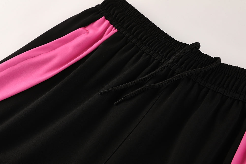 Calça Treino Adidas  - Preto/Rosa