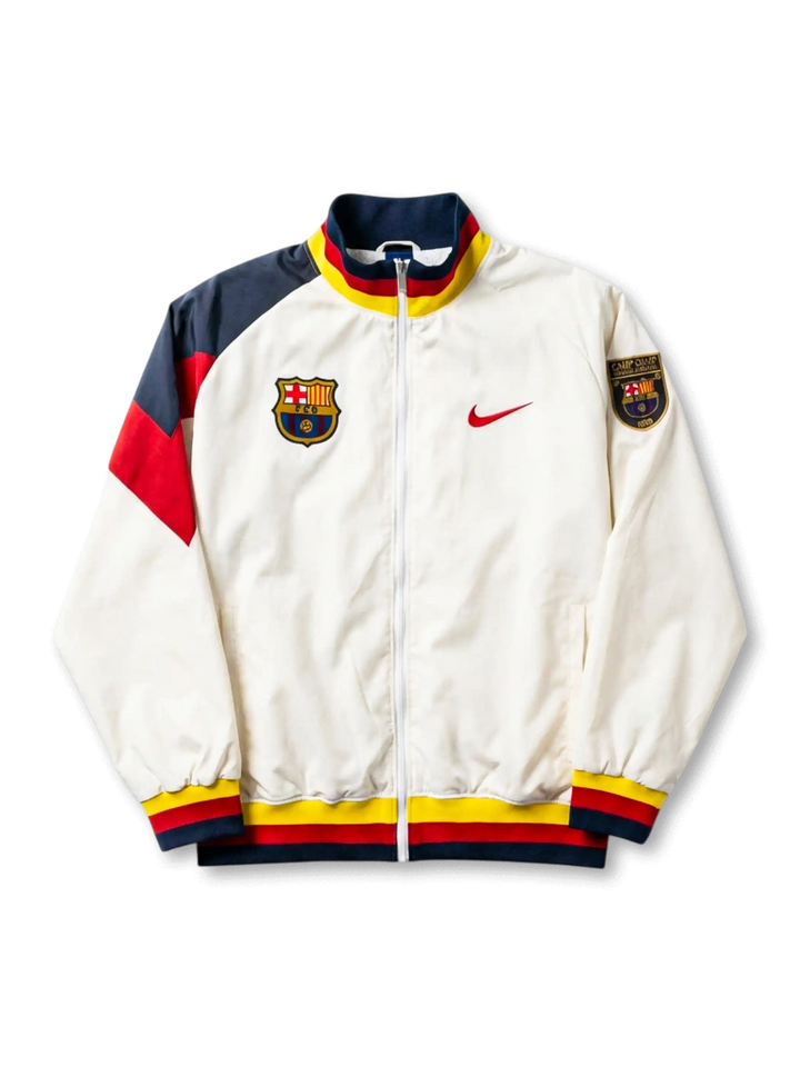 Jaqueta Corta Vento Barcelona 2025/26 - Branco